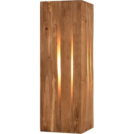 Applique da parete legno chiaro 1xE14 10W Trio Karuni (1/5)