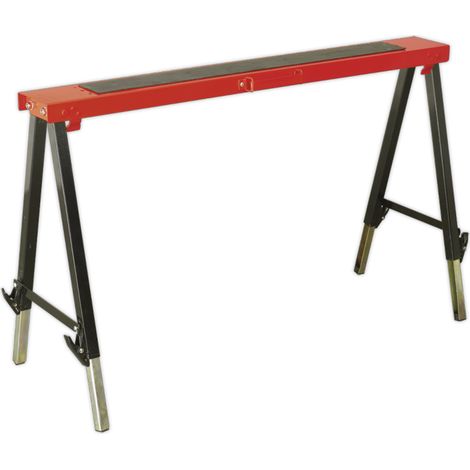 Sealey Fold Down Trestle with Adjustable Legs 150kg Capacity FTAL1