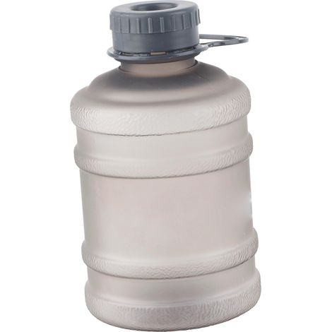 Gobelet isotherme portable en plastique, style tendance étudiant, 650 ml, grande capacité, noir (1/5)