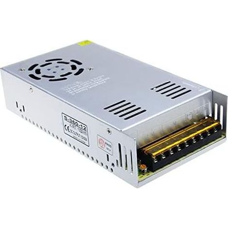 ALITOVE Alimentation à découpage 12V 50A Transformateur AC 220V à 12 Volt 360W Alimentation LED Transfo pour Module d'éclairage à Bande LED CCTV Caméra Système de Sécurité Radio (1/5)