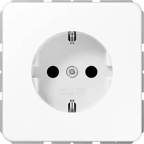 Jung SCHUKO-Steckdose alpinweiß CD 1520 KI WW (1/2)