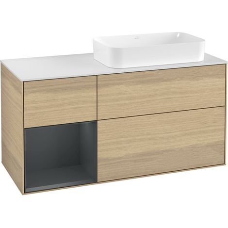 Villeroy & Boch F271HGPC Meuble sous-lavabo Finion F27