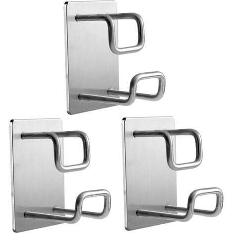Lot De 3 Supports De Lavabo En Acier Inoxydable - Support De Lavabo Pour Cuisine - Muraux Pour Rangement À Domicile (1/5)