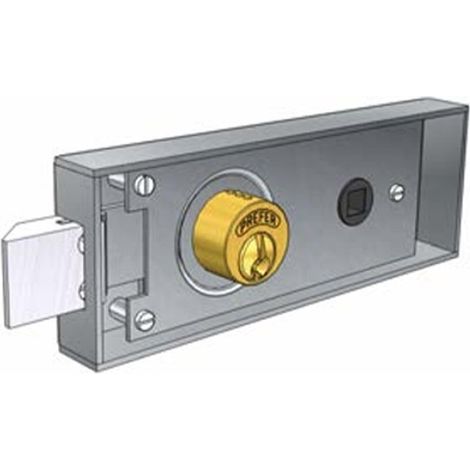 serratura per porte di transito/cantina in ferro (1/3)