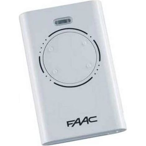Télécommande - FAAC - XT4 868 SLH - Auto-apprentissage - 4 canaux - Blanc