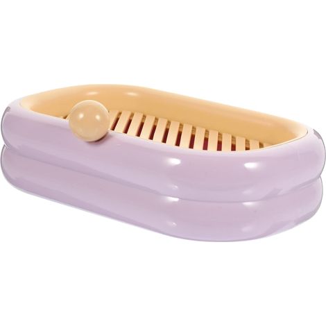 Wasserdichte, tragbare Aufbewahrungsbox mit Abfluss für Bad, Küche und Waschküche – elegantes Design und großes Fassungsvermögen (1/5)