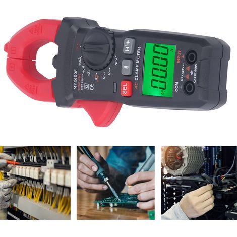 Digitales Zangenamperemeter AC 4000, Kondensatortemperaturmessung, Effektivwert (1/5)