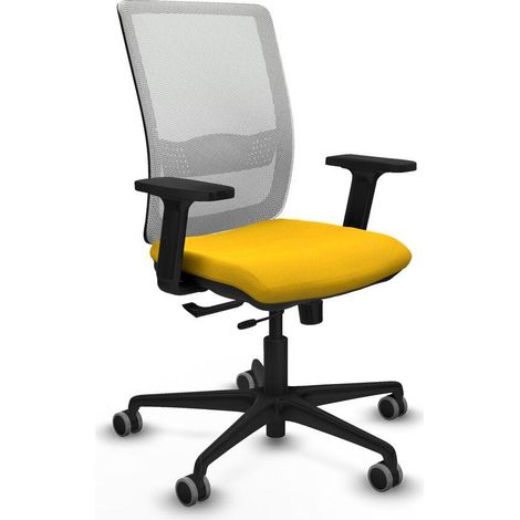 Piqueras y Crespo Silla Haches silla escritorio amarilla
