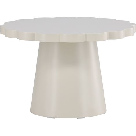 Table Basse Design "Krull" 70cm Beige