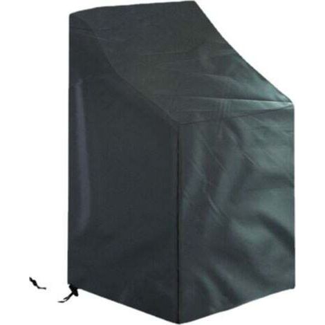 Housse pour 4 à 6 chaises de jardin empilables 64 x 64 x 70/120 cm