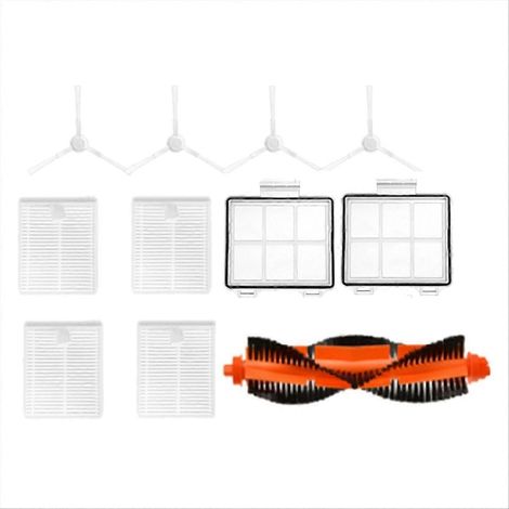 Para aspiradora robot Xiaomi E10 E12 B112 Accesorios para aspiradora Cepillo lateral principal Filtro HEPA Filtros primarios （）