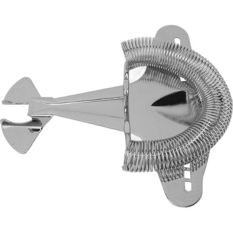 Passoire à cocktail Avion de Chasse en Acier Inoxydable, Filtre à Boissons pour Bar à Domicile et Barman Professionnel, Argent (1/5)