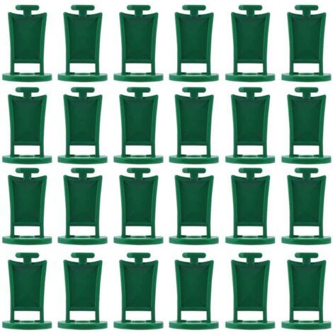50 PCS Clips D'ombrage Serre Clips D'ombrage Filet Serre Jardin Pinces À Effet De Serre Clip Support à Effet de Serre pour l'isolation Nette du Pare-Soleil Ombrage Clips de Fixation Traités Anti-UV (1/4)