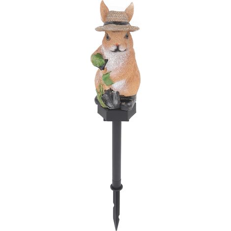 Lapin Solaire de Jardin Étanche IP65 - Lumière Autonome Écologique pour Extérieur (1/5)