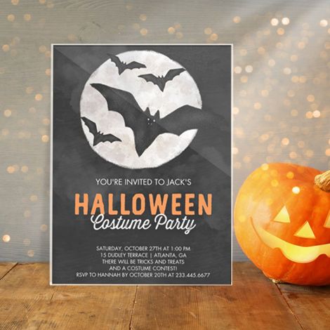 Affiche Décorative Halloween - Imprimé Étanche 16 x 24 cm - En Acrylique Transparent - Pour Mur Salon Chambre Bureau - Lot de 1 (1/5)