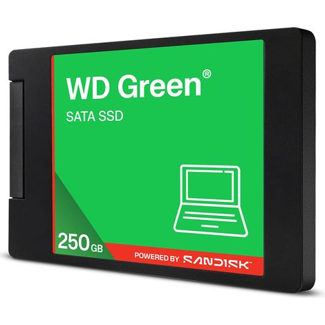Western Digital WDS100T5G0A 250 GB 2.5” Serial ATA III 3D NAND