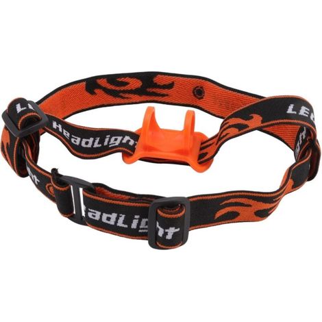 Bandeau pour Lampe Frontale LED, Sangle de Remplacement Réglable, Bandeau Élastique en Nylon pour Activités Extérieures, Camping, Randonnée, Pêche, Lampe de Poche Mains Libres,Convient aux lampes de p (1/4)