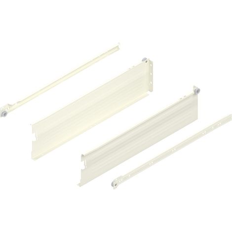 BLUM METABOX K Zarge 320 Schraubversion, Teilauszug, NL 500, Cremeweiß (1/4)
