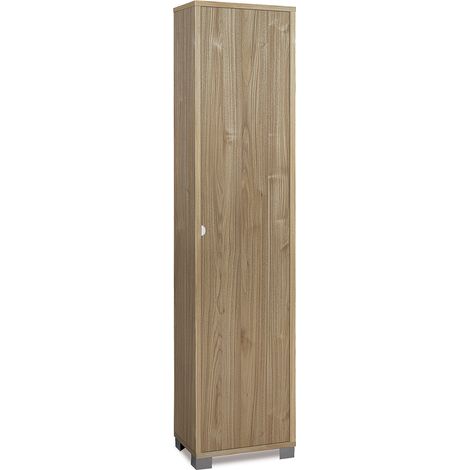 Armadio 1 Anta 43x190x29 cm Noce Stelvio (1/3)
