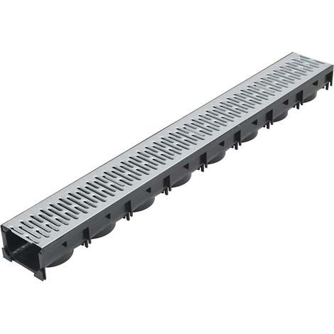 Maison Exclusive - Caniveaux de drainage 6 pcs Acier galvanisé 6 m (1/5)