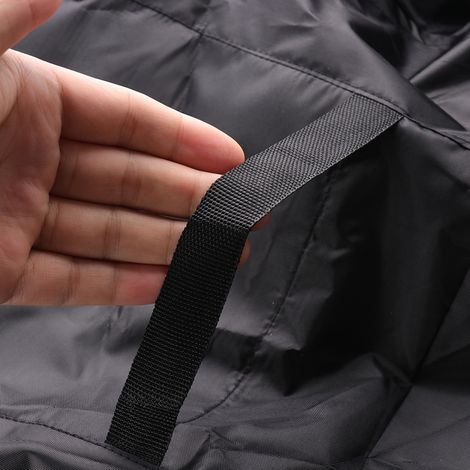 Housse de protection pour chauffage de jardin ou de terrasse, auvent imperméable, bâche anti-poussière, tissu Oxford 210D, color block, 84 x 221 cm (1/5)