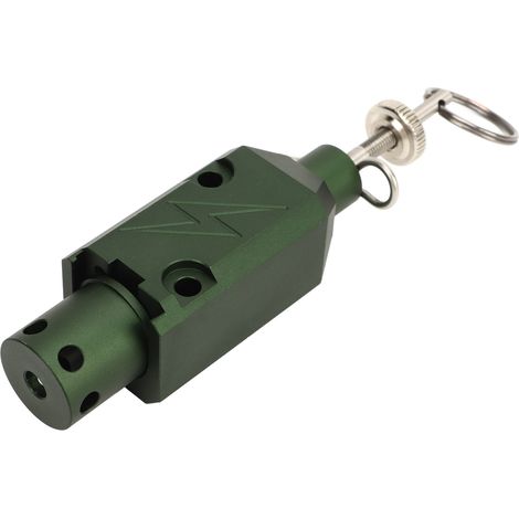 Système d'alarme périmétrique réutilisable en alliage d'aluminium, système d'alerte précoce pour activités de plein air, vert olive. (1/5)