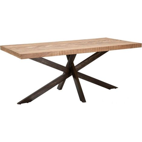 TAVOLO DA PRANZO X CM 180X90X77 (LEGNO DI ACACIA NICOLITICA) (1/5)