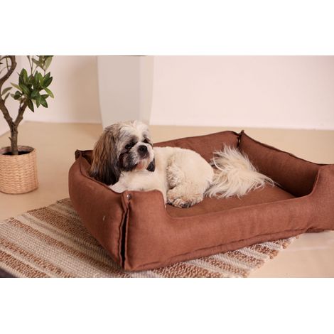 Hundebett & Hundekissen Lotti Braun (1/5)