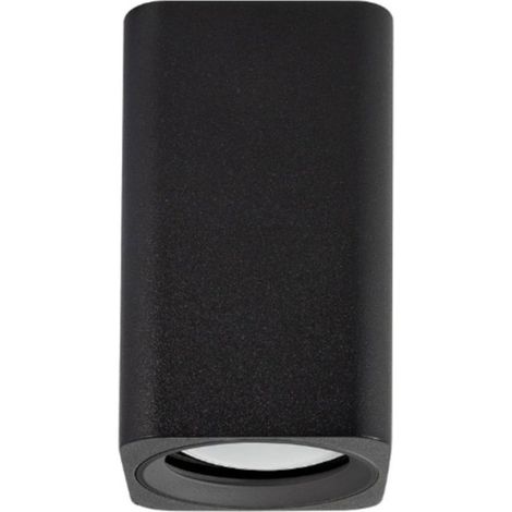 Plafonnier moderne gea led gfa1621 gu10 led en aluminium noir