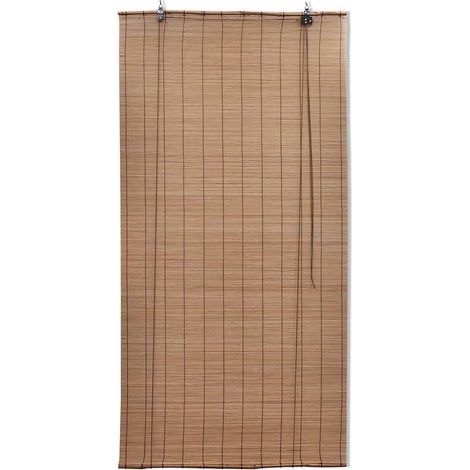 Tende a rullo Tenda avvolgibile in Bambù Marrone 150x220 cm (1/3)