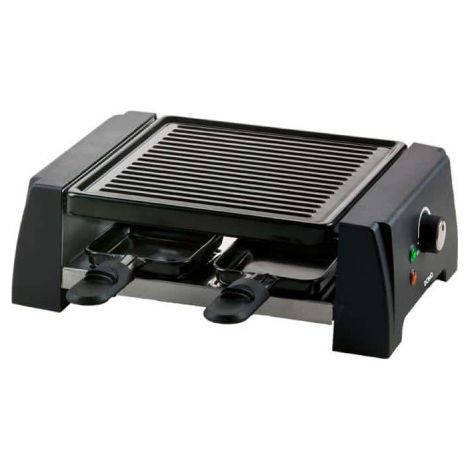 DOMO DO9147G Appareil a raclette 4 personnes - Noir (1/2)