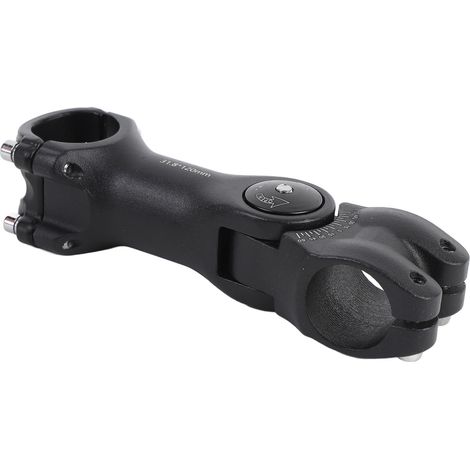 Potence de vélo réglable à 60 degrés en alliage d'aluminium, potence courte de 31,8 mm à 120 mm pour modification de VTT (1/5)