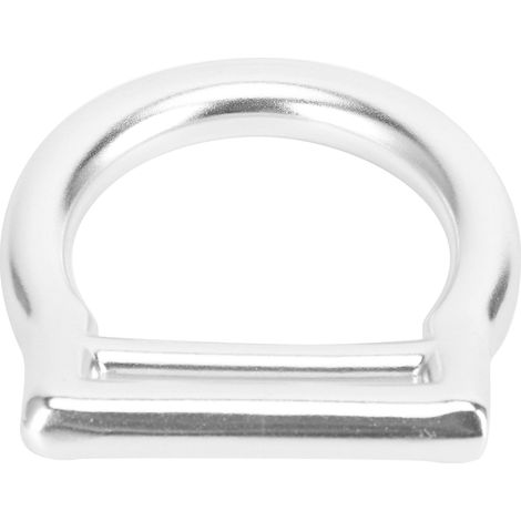 Anneaux en D en aluminium pour équipement d'escalade, sangles de sécurité et fixation de sac à dos