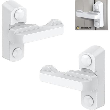 Fermeture de sécurité pour fenêtres et portes UPVC Blanc,