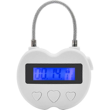 Minuteur électronique multifonction avec affichage LCD et verrouillage horaire intelligent (1/5)