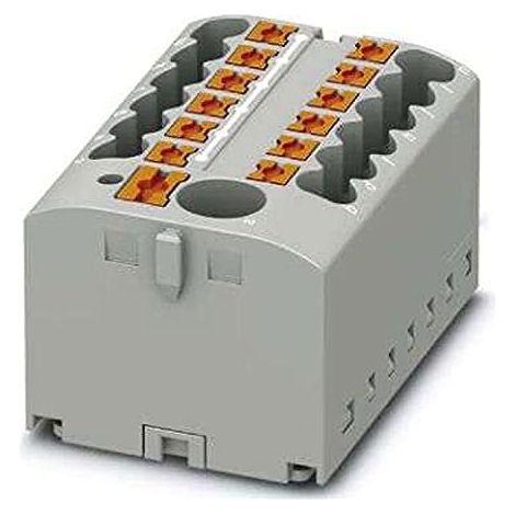 Accesorios de conexión Phoenix Contact ptfix 6/12x2.5-g gy 24 A 450 V