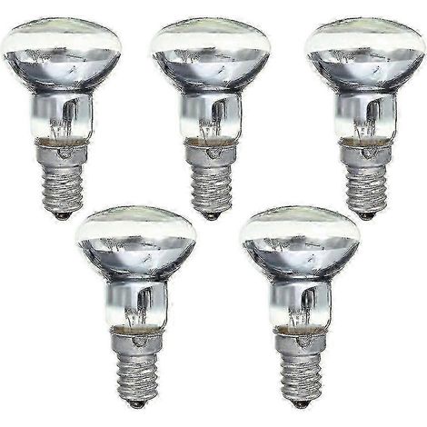 Ampoule de remplacement E14 R39 30W pour lampes à lave, réflecteur transparent, spot incandescent (1/5)