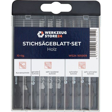 WS24 Stichsägeblatt-Box 10tlg. Holz - WS24-100009 (1/5)