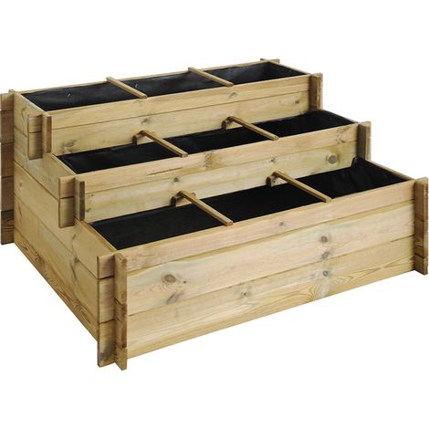 Carré potager 3 étages UP 371L