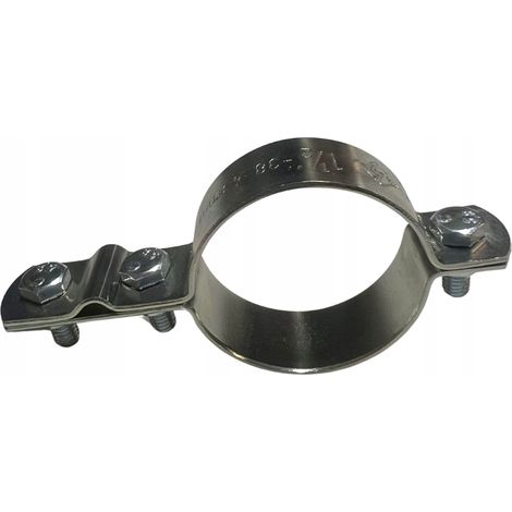 Blitzschutz-Erdungsklemme für Installationsrohre 1 1/2" verzinkter Stahl (1/3)