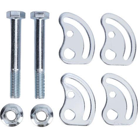 2PCS Upper Control Arm Camber Kit Iron ±1.5 Degree Camber Bolt Adjusting Kit Replacement for XL 1500 2500 Silver (1/5)