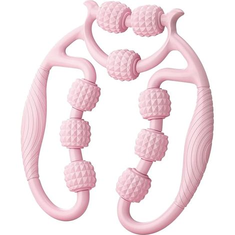 Rullo muscolare per gambe, rullo massaggiante anticellulite a 360°, rulli massaggianti muscolari, rullo massaggiante anticellulite, allevia la stanchezza, per polpacci, gambe, braccia, punto A