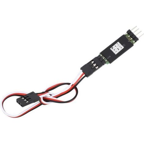 Commutateur RC - Plastique Noir - Pour Contrôle Lumière Voiture Télécommandée - 3 Pièces (1/4)