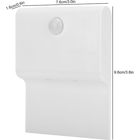Veilleuse LED domestique à induction corporelle, lampe d'éclairage pour armoire, couloir ou placard (1/5)