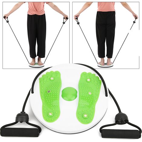 Planche à disques de torsion multifonctionnelle avec corde de traction, équipement de fitness à domicile (1/5)