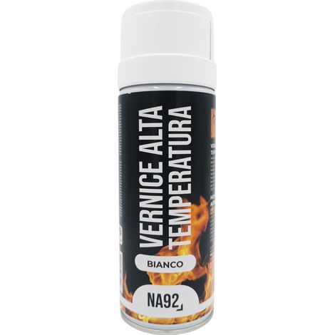 Spray Vernice Acrilica Alta Temperatura 400 ml NA92 PRO - Bianco (1/4)