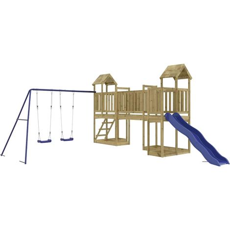 Outdoor Playset Impregnated Wood Pine vidaXL (1/5)