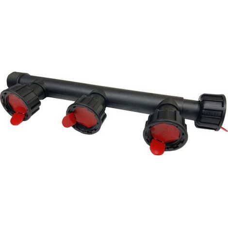 RACCORDO MODULARE TUBO IRRIGAZIONE COLLETTORE 3 USCITE 1" (39999)