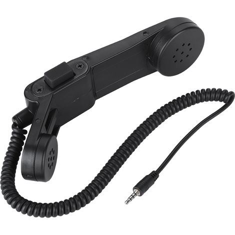 Combiné téléphonique avec microphone d'épaule H250 et prise jack 3,5 mm (1/5)