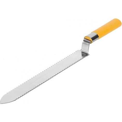 BUNTHAUS CSPARKV Couteau à Miel d'apiculture, Couteau à grattoir à Miel dentelé en Acier Inoxydable, Couteau à désoperculer, Outils d'apiculteur Grattoir à Miel d'apiculture Matériel apicole